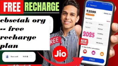 cbsetak org -- free recharge plan